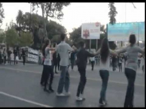 Flash Mob на Армянский танец Кочари/Kochari- в Buenos Aires, Argentina