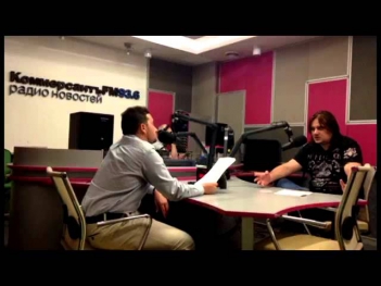 Иван Банников на радио Коммерсант FM
