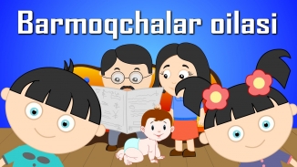 Barmoqchalar Oilasi - Bolalar Qo'shiqlar | Özbek Parmak Ailesi | Узбекская Семья Пальчиков