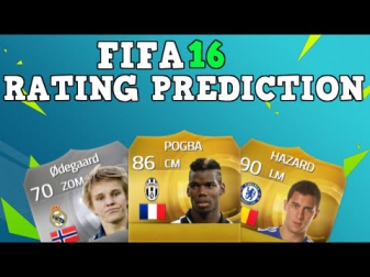 FIFA 16 Rating Prediction #2 ft. Ødegaard,Hazard,Boateng,Pogba & Selke