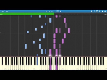 M3 - Sono Kuroki Hagane OP (Piano Tutorial) [Synthesia]