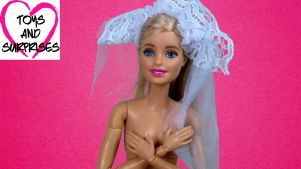 ❀ Куклы Барби Мультик Видео с куклами Барби Невеста платье игрушки для девочек Barbie Wedding