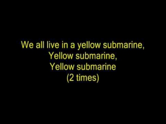 The Beatles-Yellow Submarine lyrics