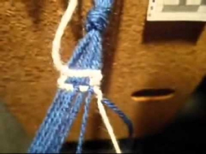 Плетение фенечек. Как делать буквы