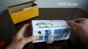 Посылка из Китая с Aliexpress спортивные очки hd с фото-видеокамерой.