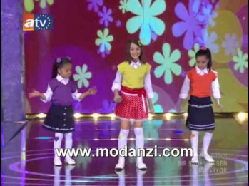 Bir Şarkısın Sen 04.08.2012 | Cici Kızlar - Delisin ( Mukaddes - Seray - Ceren ) | modanzi.com.tr