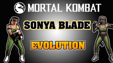 SONYA BLADE EVOLUTION [MORTAL KOMBAT 1 - X]