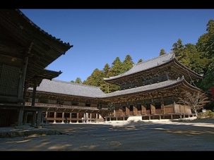 Япония Храм в котором снимали Последний самурай Shoshazan Engyoji Temple himeji japan