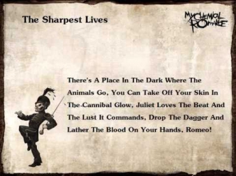 My Chemical Romance - [The Sharpest Lives]  (Lyrics)