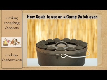 How Many Coals to use on a Camp Dutch oven?