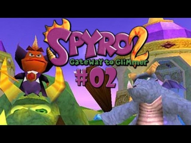 Let's Play Spyro - Gateway to Glimmer [100%] #02 - Das Böse kommt. Ja, auch die Schafe