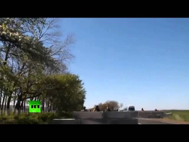 Украинская армия использует снайперов против жителей юго востока страны