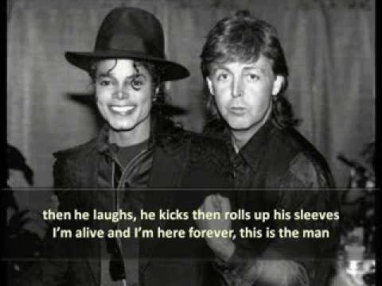 Paul McCartney & Michael Jackson - The Man - Lyrics