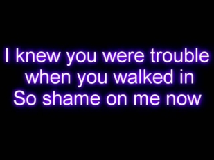 Taylor Swift - I Knew You Were Trouble Letra