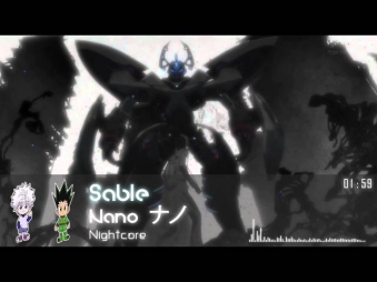 Nightcore - Sable [Ver.male] (M3 - Sono Kuroki Hagane ED2)
