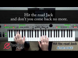 Hit The Road Jack - Lyrics, Karaoke