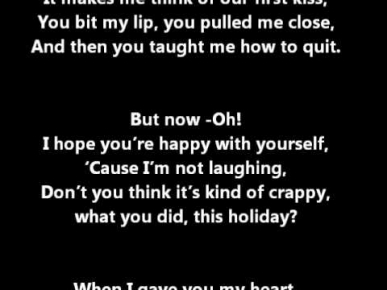 All Time Low - Merry Christmas Kiss My Ass LYRICS ON SCREEN & IN DESCRIPTION