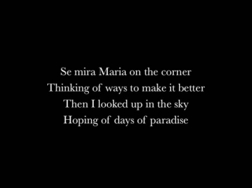 Santana - Maria maria (ft. The Product G&B) Lyrics