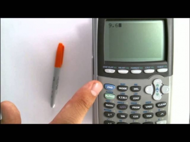 Converting back and fourth between degrees, minutes and seconds on a TI - 84 Calculator
