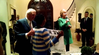 Black Lives Matter Activist Interrupts Hillary Clinton [2/24/16] "I am NOT a Superpredator."