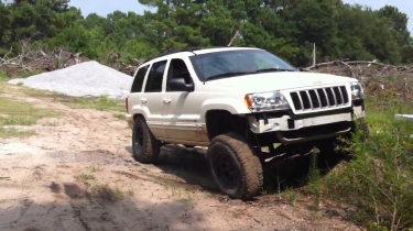 lifted jeep wj - iphone 4 test