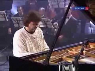 А. Л. Рыбников исполняет музыку к фильму 