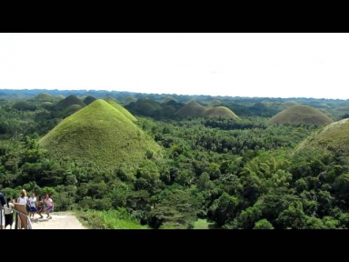Гид онлайн - Шоколадные холмы на Филиппинах (остров Бохол)