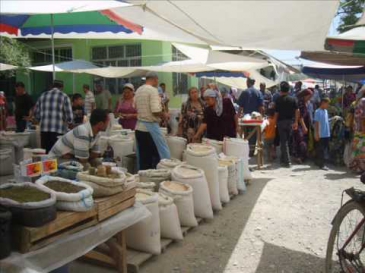 Uzbek Bazaar in Fergana