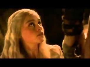 GOT Dany and Khal Drogo Look upon your face YouTube