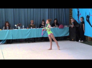Художественная гимнастика [Гавриленко Даяна 8 лет | Выступление с скакалкой]