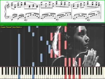 Theme From "Schindler's List" (piano tutorial) Список Шиндлера ( Ноты, Видеоурок)