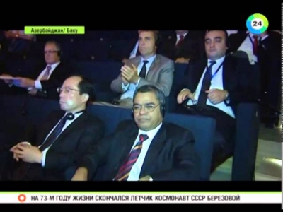 Ильхам Алиев принял участие в церемонии закладки «Южного газового коридора».