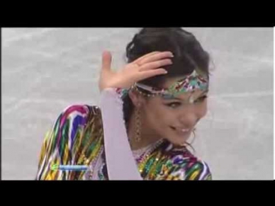 Узбекский танец на льду