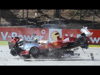Jules Bianchi has died from the crash / accident, Crash Video