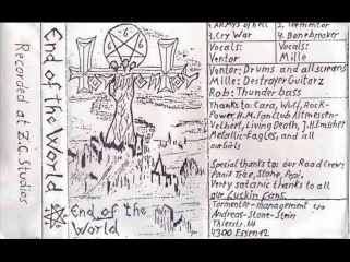 Kreator / Tormentor - Cry War (End Of The World - Demo)