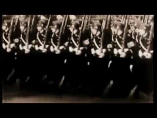 Советский марш  «Мы рождены» и нацистский  «Herbei zum Kampf...