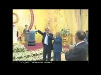 Пьяный Президент Таджикистана поет песню - ЭМОМАЛИ РАХМОН +18