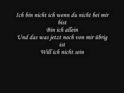 Tokio Hotel - Ich bin nicht ich lyrics