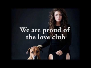 Lorde - The Love Club (lyric video)