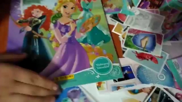 Prenses oyun kartları ve stikerlar