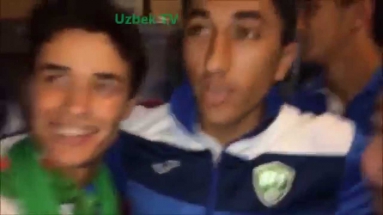 Узбеки празднует победу (видео подборка) - Узбекистан 3-1 Саудовская Аравия