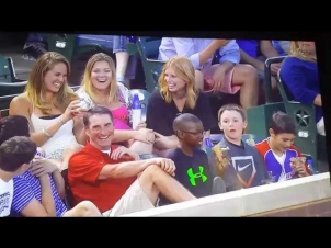Blue Jays vs. Rangers - Smooth Kid in the Stands