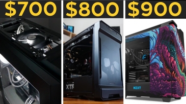$700, $800, $900 GAMING PCS! - Budget PC Builds November 2016