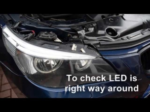 Installing White Halo Ring LEDs - BMW E60