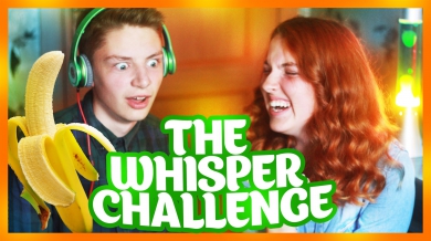 THE WHISPER CHALLENGE! // Я БАНАН? СЕКСИ НАСТЯ! :D