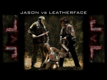 JASON vs LEATHERFACE horror - Friday 13th Voorhees Texas Chainsaw Massacre