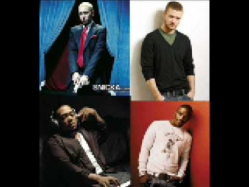 Eminem feat. Justin Timberlake, Timbaland, & Akon - My Love  {Invasion Blend}