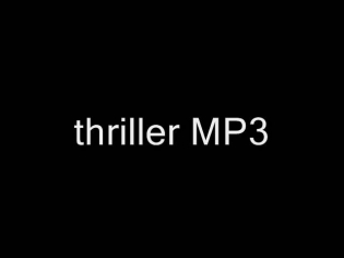 Michael Jackson thriller MP3 dark style