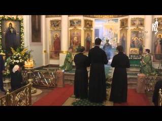 Да исправится молитва моя..Хор Свято Данилова монастыря Патриарх Кирилл совершил Литургию