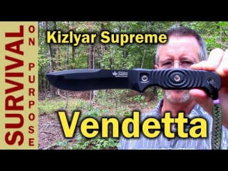 Kizlyar Supreme Vendetta Russian Survival Knife Review